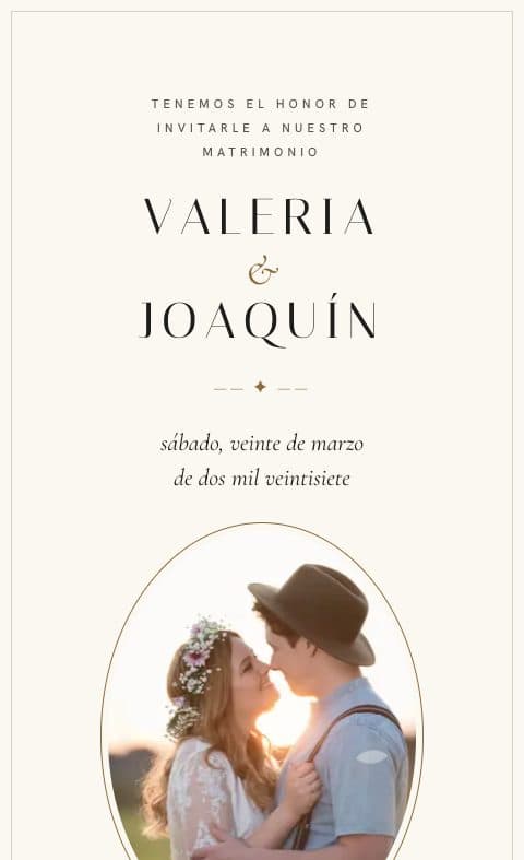 Portada de la plantilla Elegante